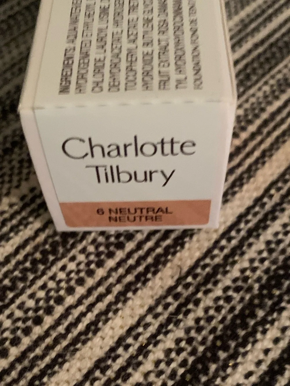 Charlotte Tilbury Beautiful Skin Foundation - 6 Neutral, New in Box